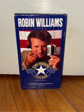 Good Morning Vietnam VHS 1988 Comedy Robin Williams Barry Levinson Touchstone
